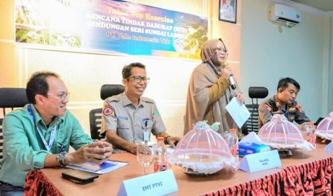 
					Pemkab Lutim dan PT. Vale Gelar Kegiatan Table Top Exercise RTD Bendungan Seri Sungai Larona