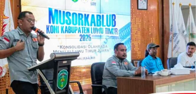 
					Selamat, Herawan Jadi Ketua KONI Lutim, Siap Majukan Olahraga