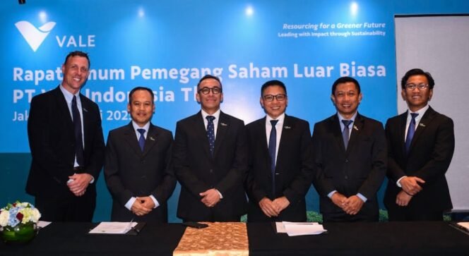 
					Kepemimpinan Baru di Tengah Momentum Strategis: PT Vale Mengumumkan Perubahan Susunan Pengurus Melalui RUPSLB