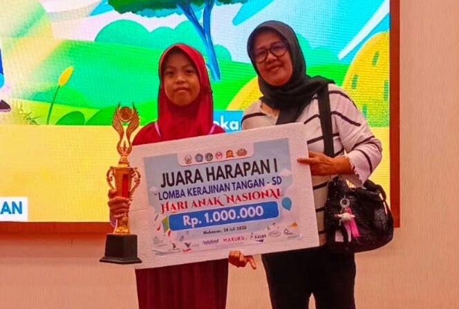 
					Salut, Minim Persiapan Siswa SDN 238 Mallaulu Masih Dapat Juara Harapan Satu Dalam Lomba Meronce Tingkat Provinsi Sulsel