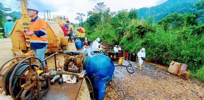 
					PT Vale Kerahkan Semua Sumber Dayanya. Hari Kedua Penanganan Minyak Sudah Banyak Kemajuan
