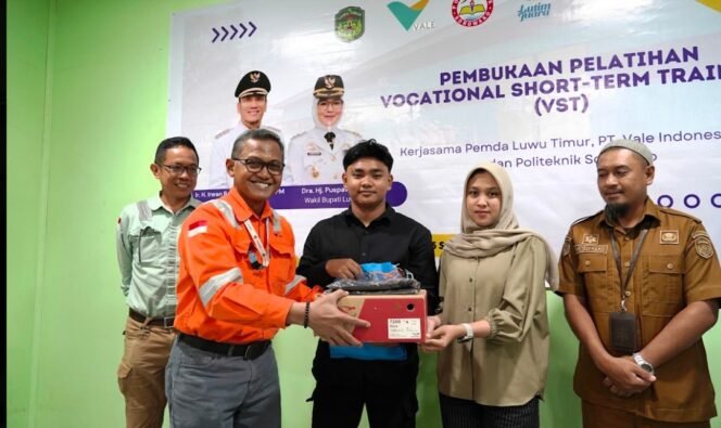 
					Pelatihan Vokasi Dorong Daya Saing Tenaga Kerja Lokal: PT Vale, Pemda Luwu Timur, dan Poliwako Kolaborasi Wujudkan Asta Cita