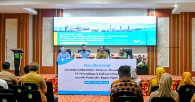 
					PT Vale Perbaharui Dokumen Pasca Tambang Blok Sorowako, Saran DPRD Luwu Timur Sebaiknya Ada Riset Pertanian