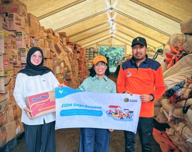 
					Dukung Pemulihan Sumatra, PT Vale Serahkan Bantuan Kemanusiaan Bagi Korban Bencana bersama Kementerian ESDM