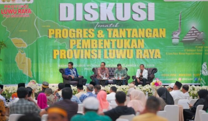 
					Halalbihalal WTL KKLR Sulsel Bahas Progres Pembentukan Provinsi Luwu Raya