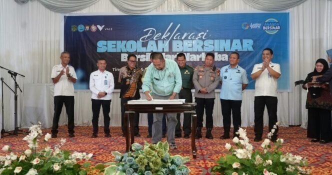 
					Wujudkan Lingkungan Belajar Bebas Ancaman Narkotika, PT Vale Deklarasikan Program Sekolah Bersinar