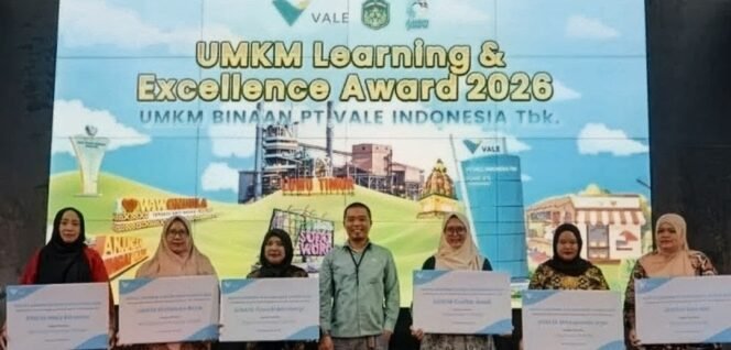 
					Berhasil Tingkatkan Performa Produk, PT Vale Beri Penghargaan Pada Pelaku UMKM