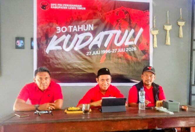 
					Peringatan 30 Tahun Kudatuli , DPC PDIP Soroti Konflik Agraria Di Luwu Timur