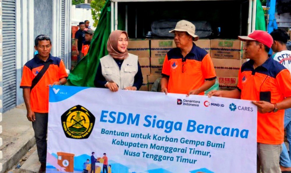 Solidaritas Kemanusiaan, PT Vale Salurkan Bantuan untuk Korban Bencana di NTT