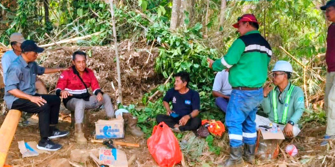 Hasil Mufakat Rumpun Keluarga MTM, Sepakat Minta Land Cleaeing PT IHIP di Hentikan, Ini Alasannya